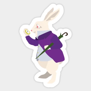 White Rabbit Sticker